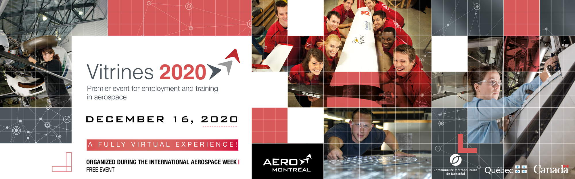 Vitrines 2020: Premier event for employment and training in aerospace