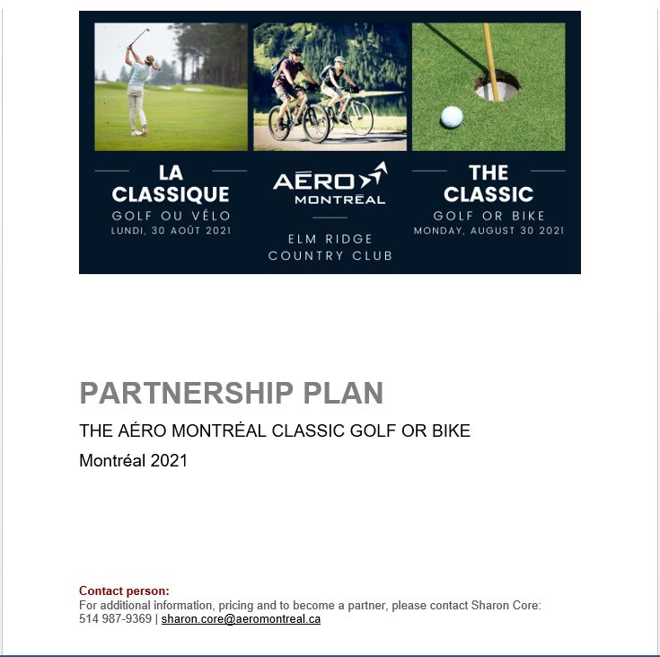 The Classic Golf and Bike - Become a partner